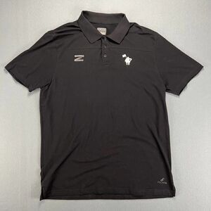 Zenkai Shirt Men's XL Black Golf Polo Short Sleeve Stretch Waterproof Odor proof